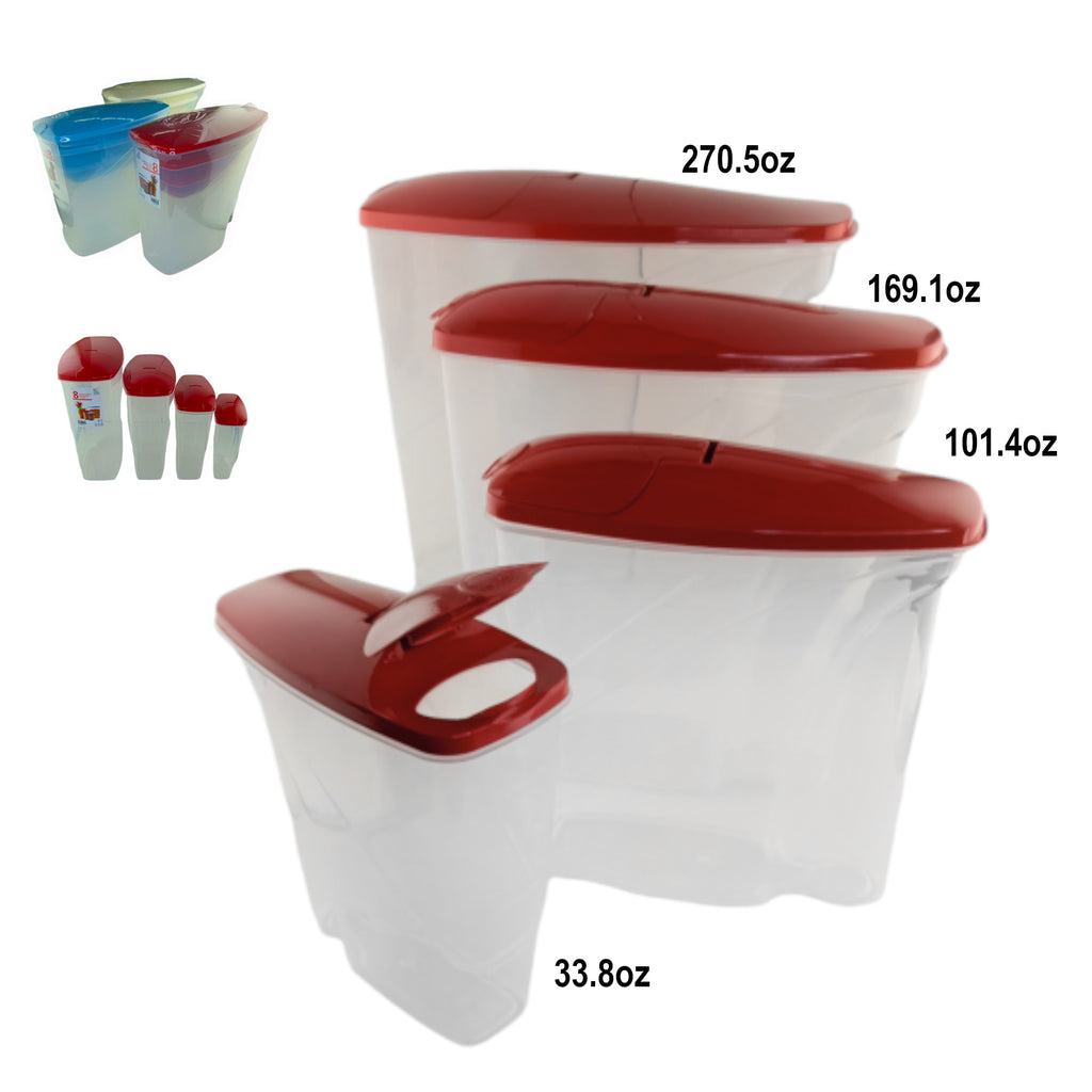 2005006 - Cereal Containers - 4Pc Set