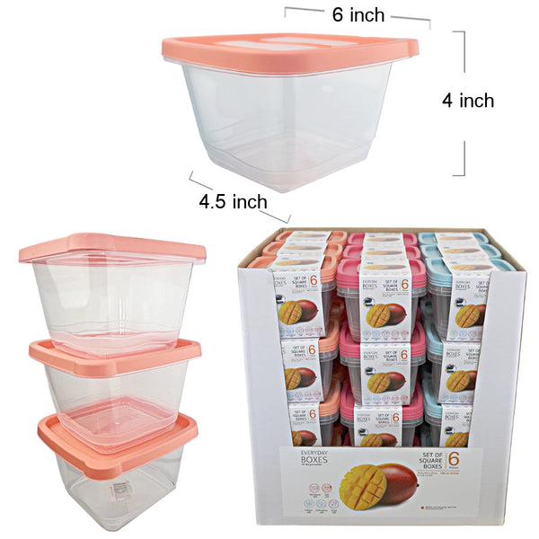 2008032 - Food Storage 3 Pc Set-Display 1.36 Liter