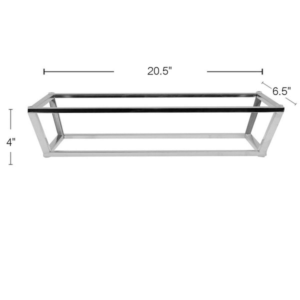 21006 - Ss Reversible Riser 20.5X6.375X3.9 In.