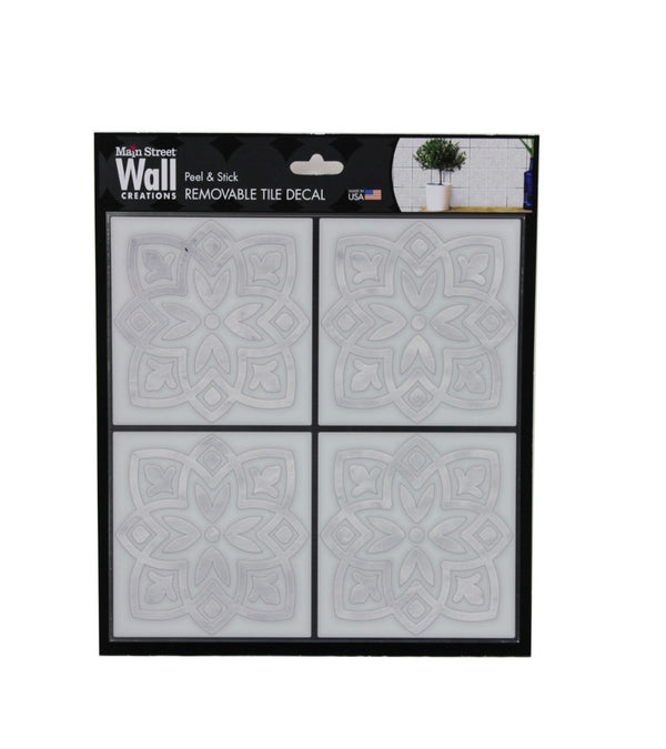 327236 - Glazed Florels Tile 8.5"x9.75"