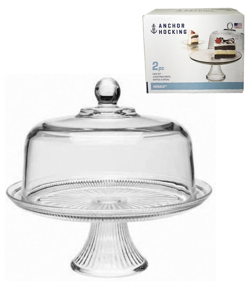 86031L20 - 2 Piece Monaco Cake Stand by Anchor