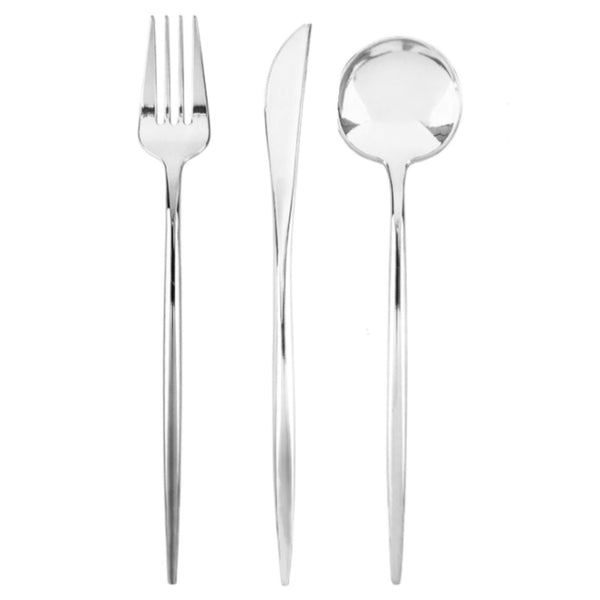 DP370 - Assorted Silverware- 24 Pc Silver