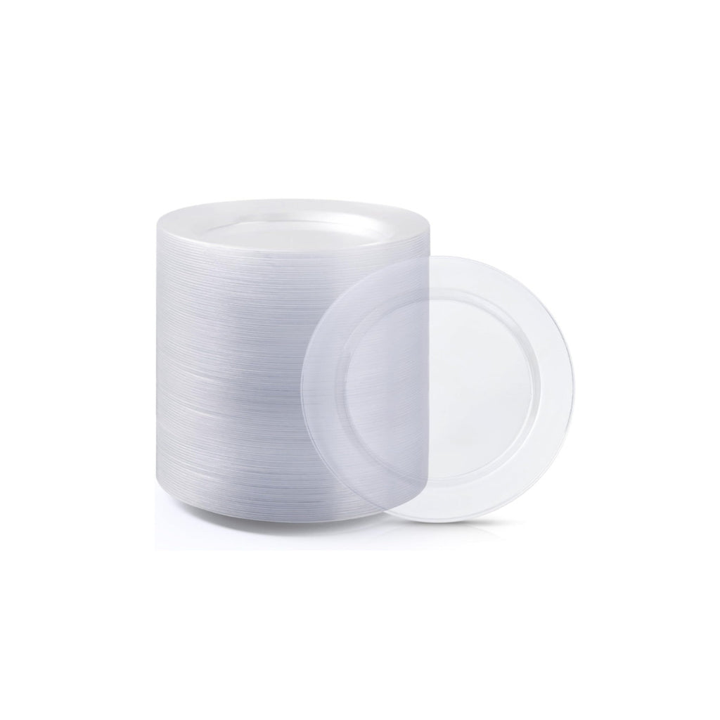 DP5223 - Round Clear Plate-50pk-7.5 In