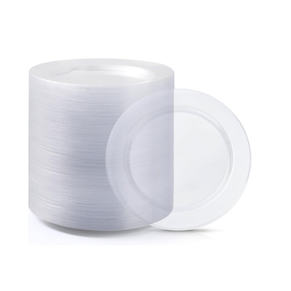 DP5224 - Round Clear Plate-50pk-10.25in