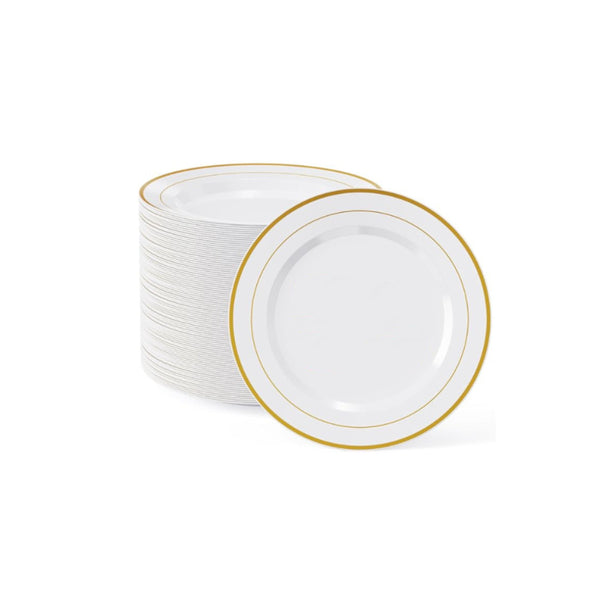 DP5268 - Salad Plate 50pk-Gold Band-7.5in