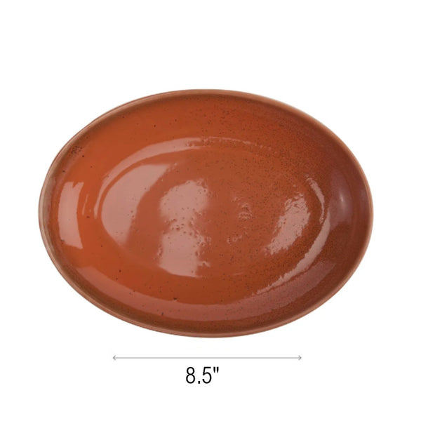 F1495787 - Oval Bowl-30 Oz Terra Verde Cotta
