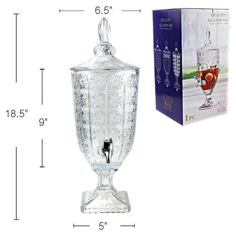 GD474 - Glass Water Dispenser-3 Liter