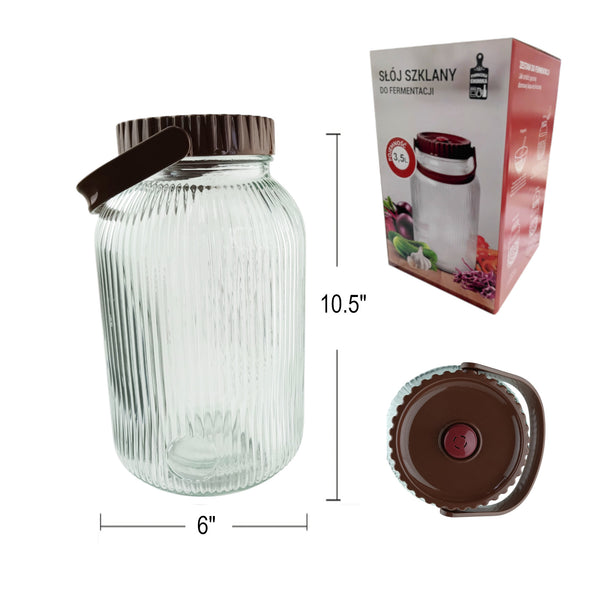 GD543 - Glass Jar-3.5 Liter