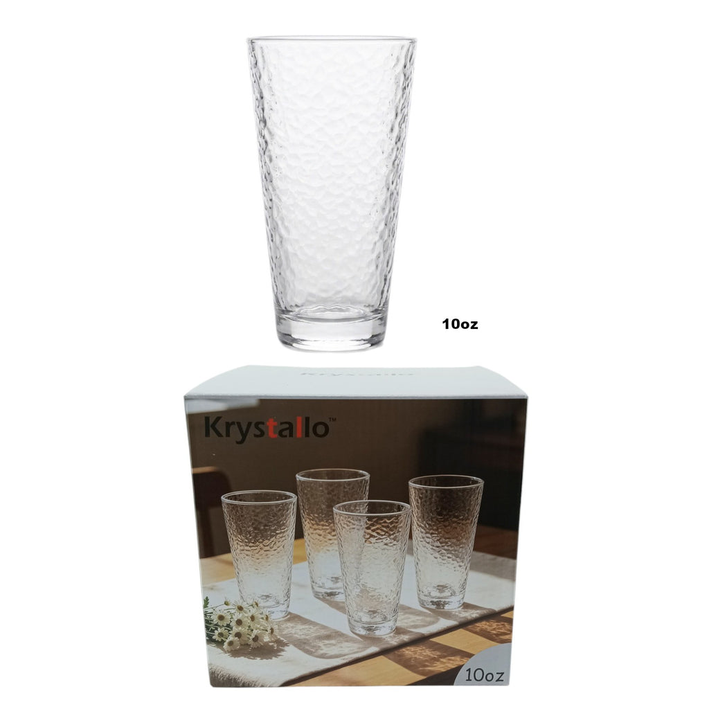 GS562 - 4 Pc Glass Set-10 Oz