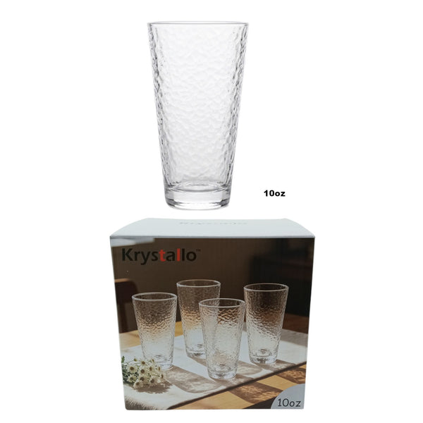 GS562 - 4 Pc Glass Set-10 Oz