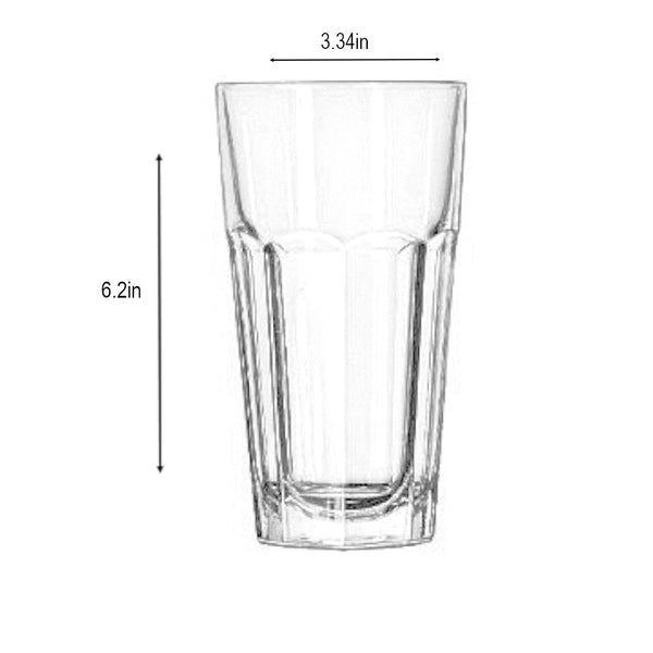 GT5256 - Glass Tumbler-Gibraltar 16 Oz