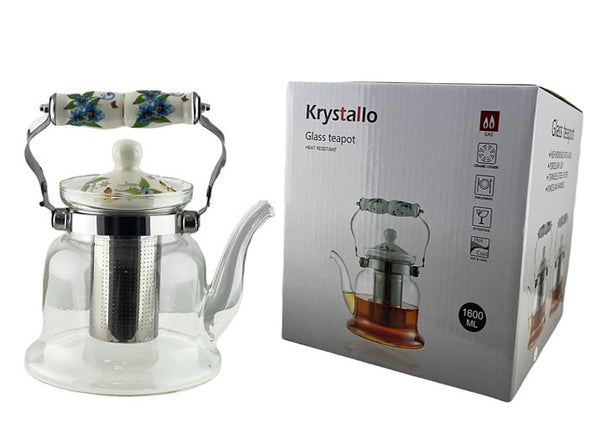 GTP1351 - Glass Teapot 1600ml