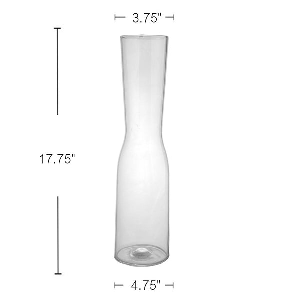GV5611 - Glass Vase-17.75X3.5 Inch
