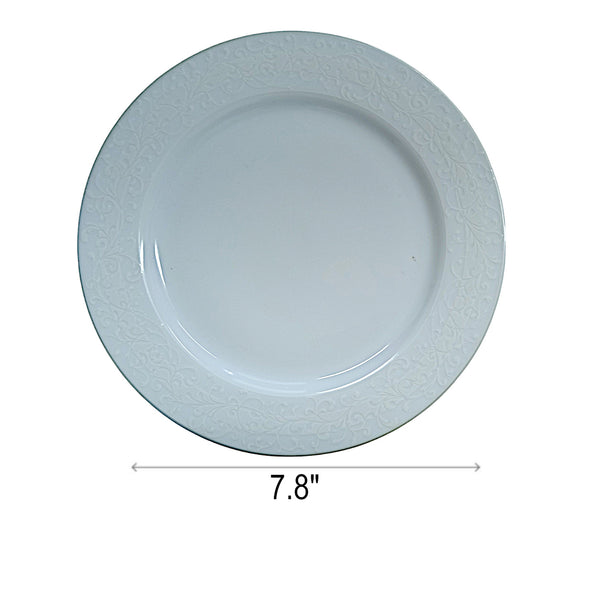 L5800129 - Round Rim Plate-7.75 In Ivy Flourish