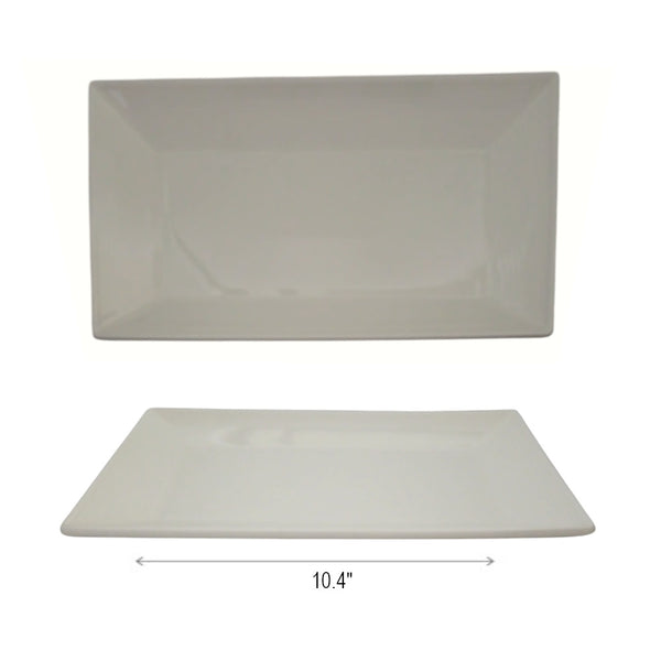 L660350R - Rectangle Platter-10.4 In Lines