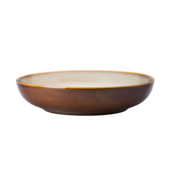 L6753066123C - Round Coupe Plate-Rustic Samba-7 In