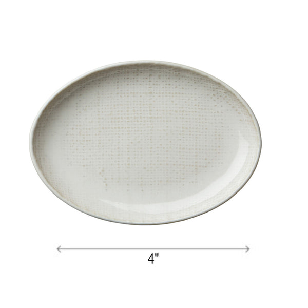 L680321 - Oval Plate- 4 In Knit