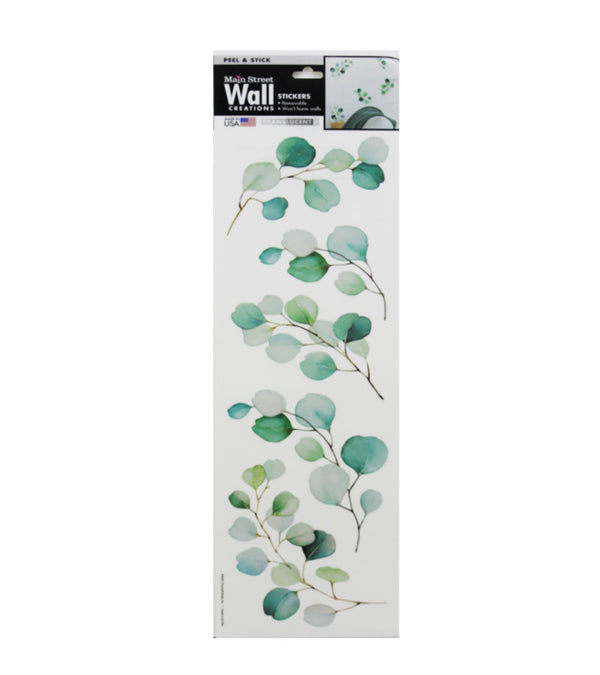MS354-12 - Eucalyptus Wall Decal 4.5"x16"