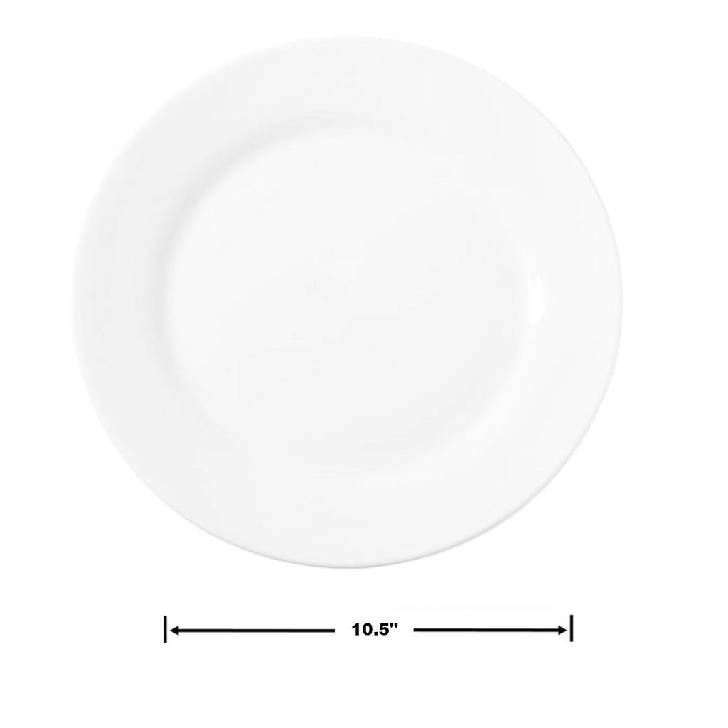 OP519 - Opal Dinner Plate-10.5 In