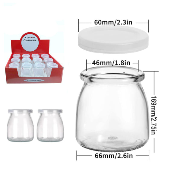 PDQ5385 - Glass Jar In Pdq-100 Ml