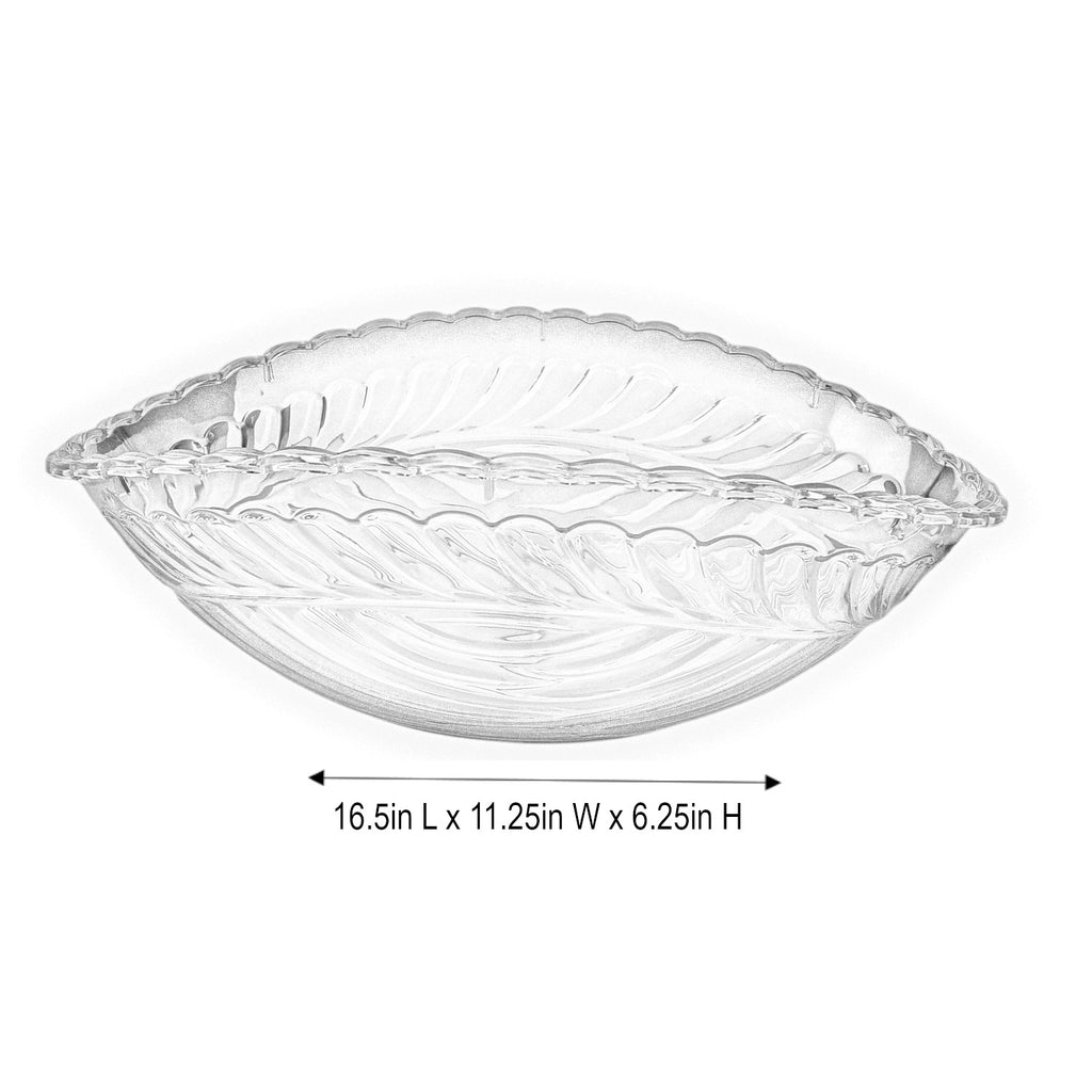 PL313 - Plastic Bowl- 16.5X11.25X6.25In (42 Cm)