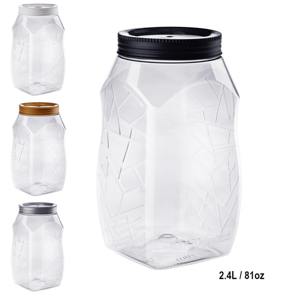 PL446 - Glossy Jar- 2.4 Liter (0388)