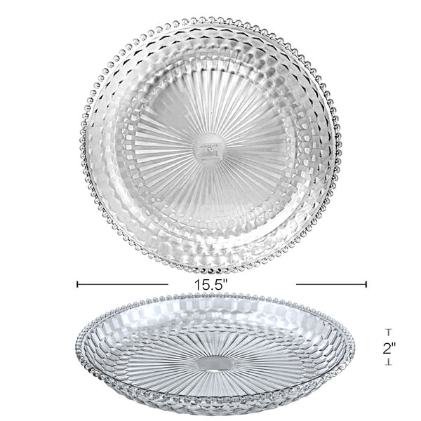 PL491 - Plastic Round Tray-39 Cm