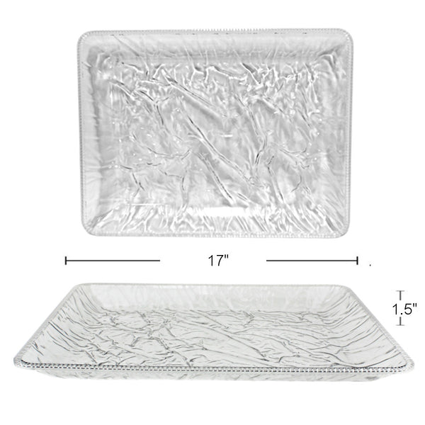 PL493 - Plastic Rectangle Tray-42.5X32.5 Cm