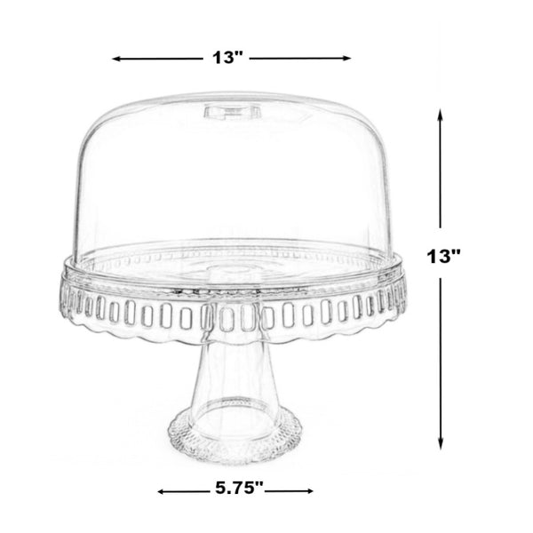 PL563 - Cakestand With Dome