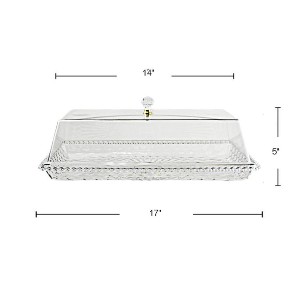PL578 - Rectangle Tray With Cover