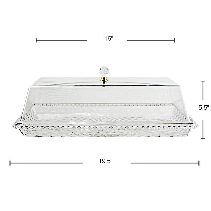 PL579 - Rectangle Tray With Cover