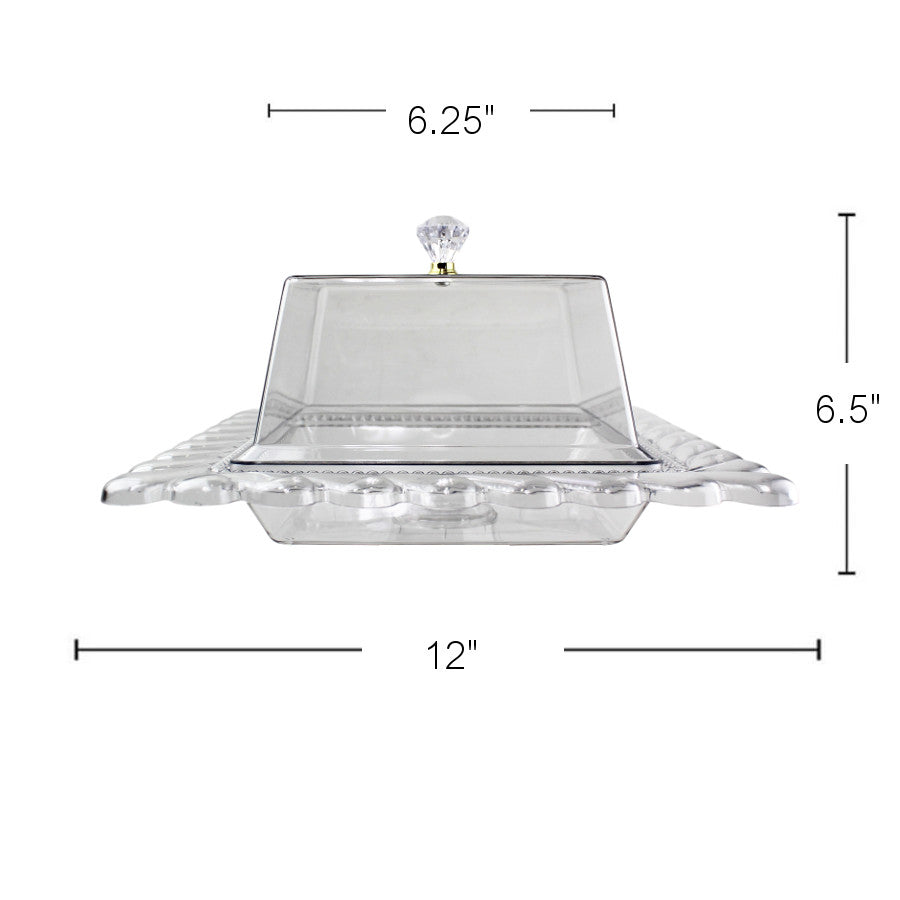 PL584 - Square Tray With Cover
