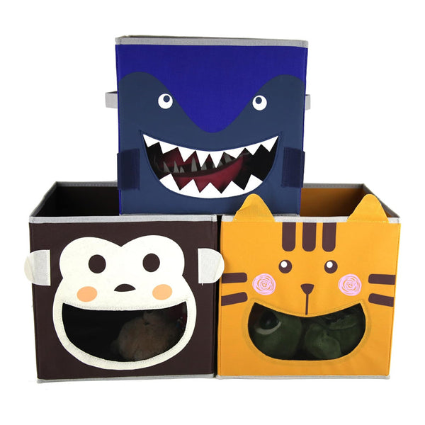 SCR499 - Square Storage Box-Asstd 11.8 In