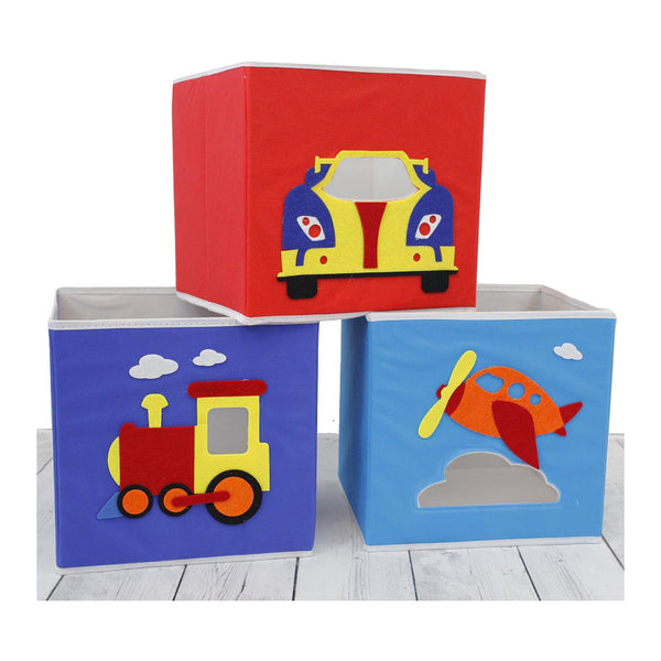 SCR641 - Square Storage Box-Asstd 10.5 In