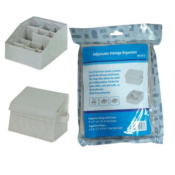 SCR650 - Adjustable Organizer-2 Pc Set