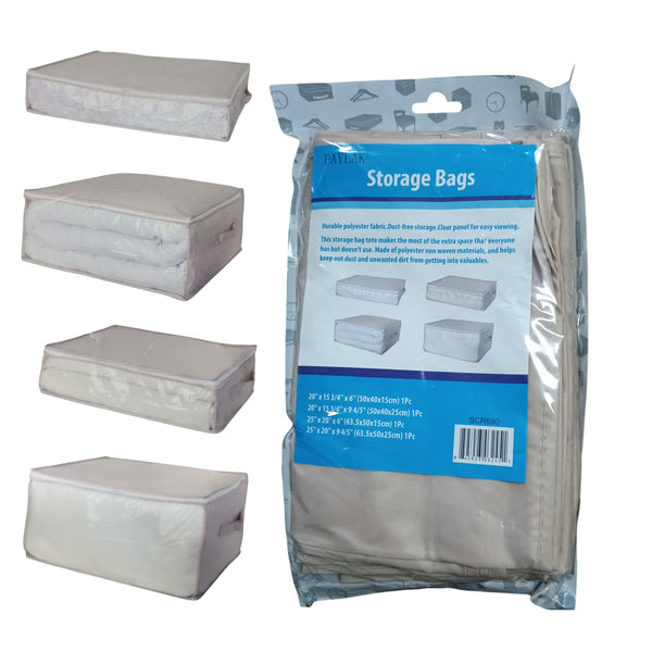 SCR690 - Storage Tote Bag-4 Pc Set