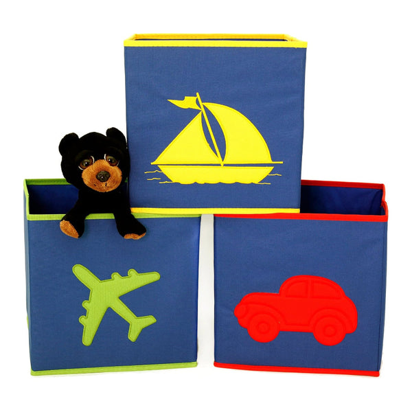 SCR710 - Square Storage Box-Asstd 10.5 In