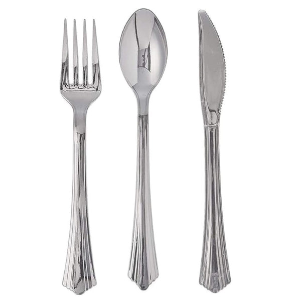 TLC245 - 24pc Assorted Silver Cutlery - Box