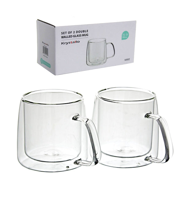 DW5210 - Double Wall Mug-2 Pc Set 260 Ml