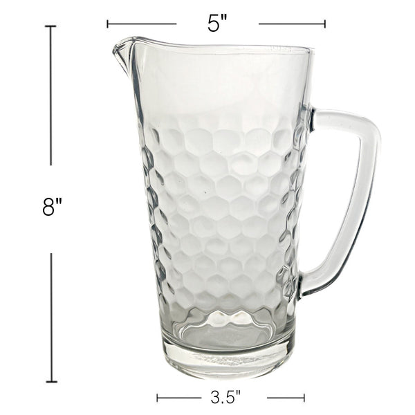 GP5583 - Glass Pitcher- 1 Liter (33.8Oz)