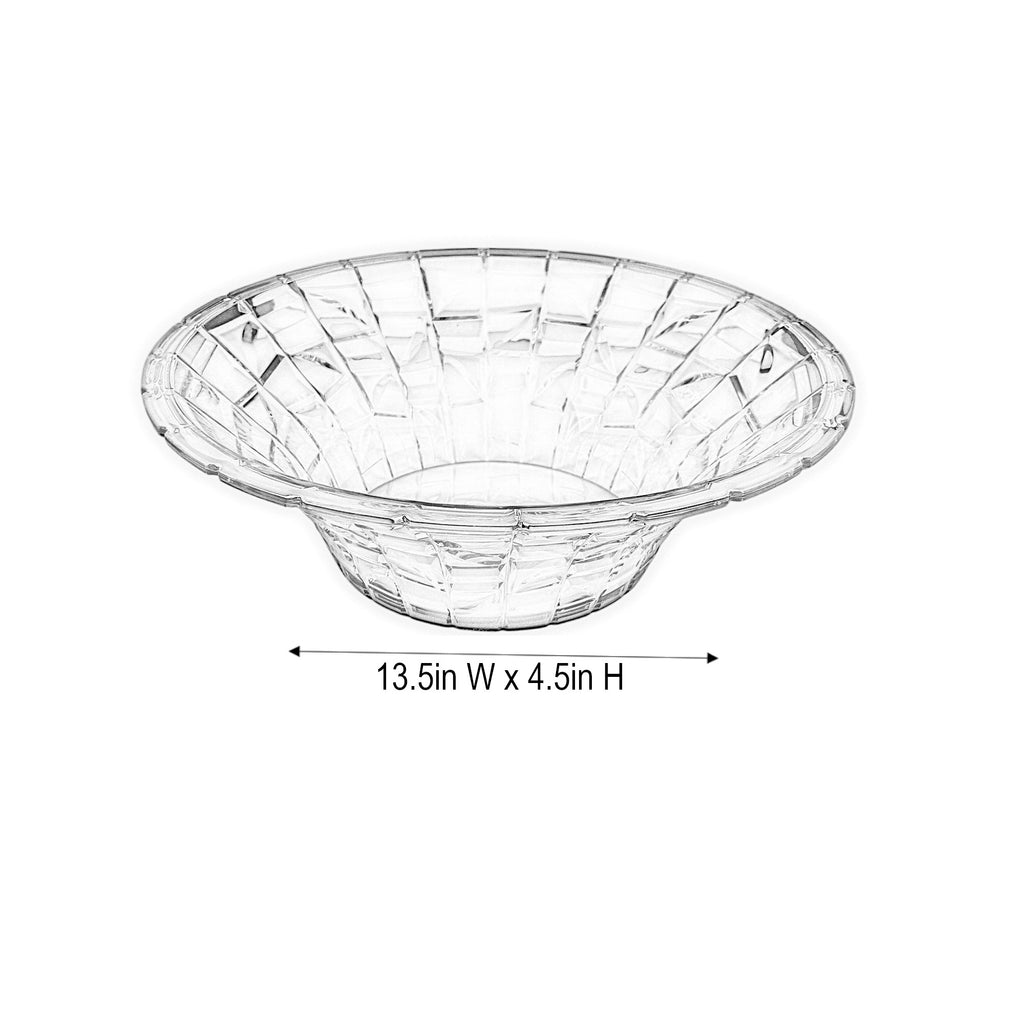 PL312 - Plastic Bowl- 13.5X4.5In (34.5 Cm)