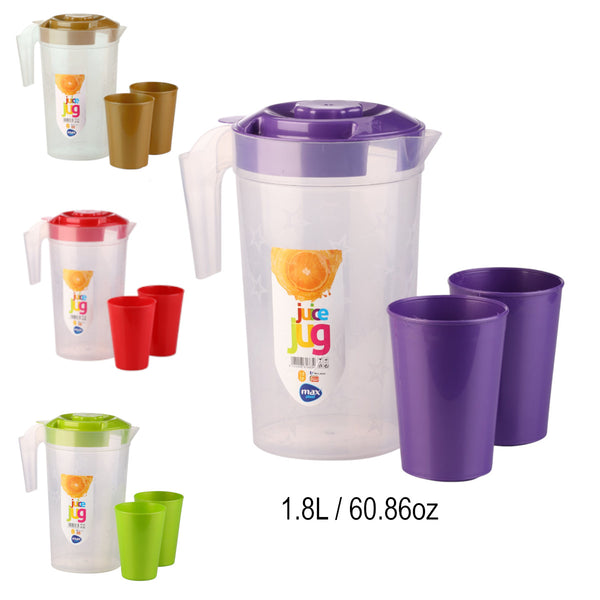 PL440 - Water Pitcher 1.8L W -2 Cups 0.4L(0034)