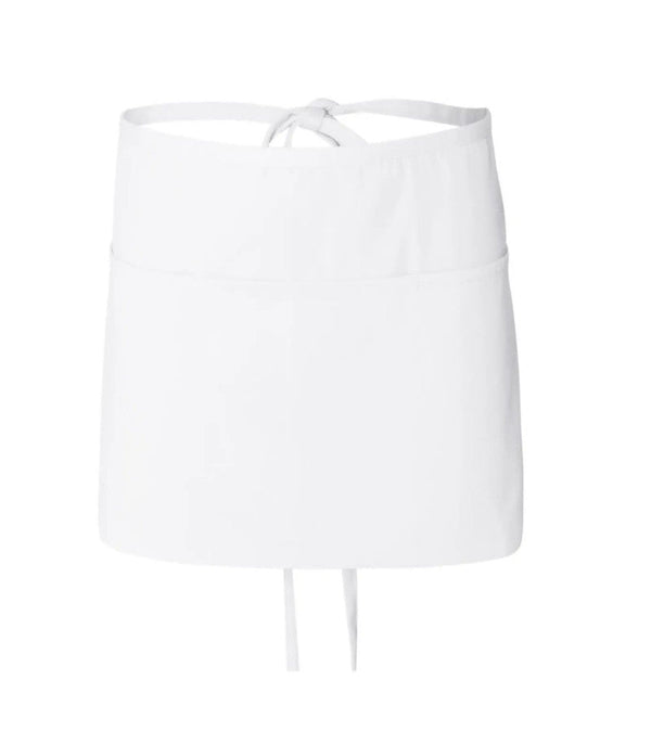 199-00035 - Waist Apron Short 12x 24 in White