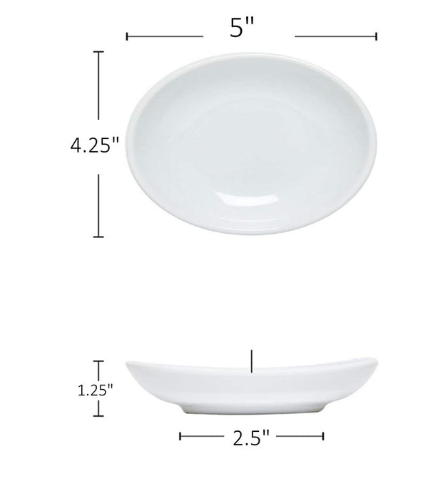210-00090 - 4oz Melamine Saucer