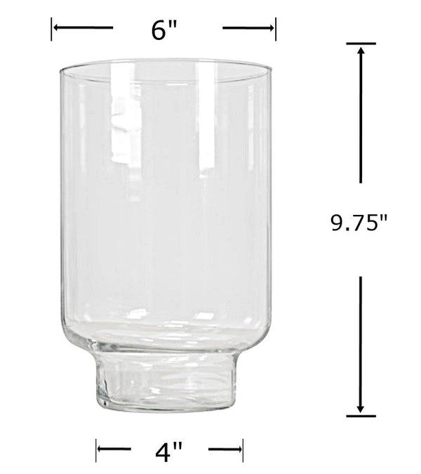 2579-T - Pedestal Vase In Tray