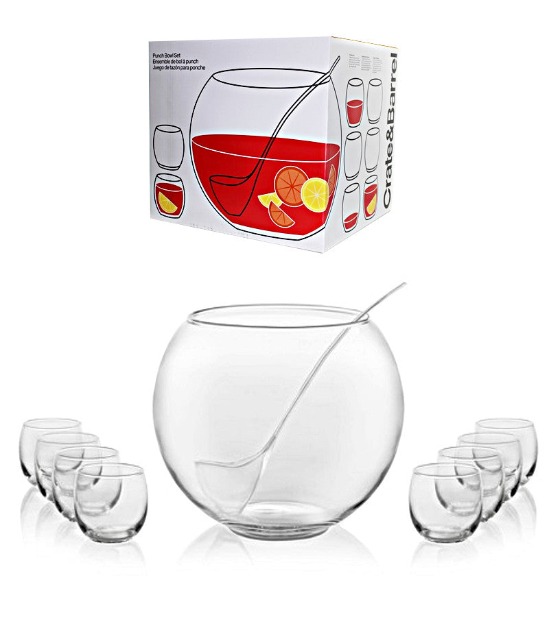 55466 -  Punch Bowl-10pc Set By Libbey