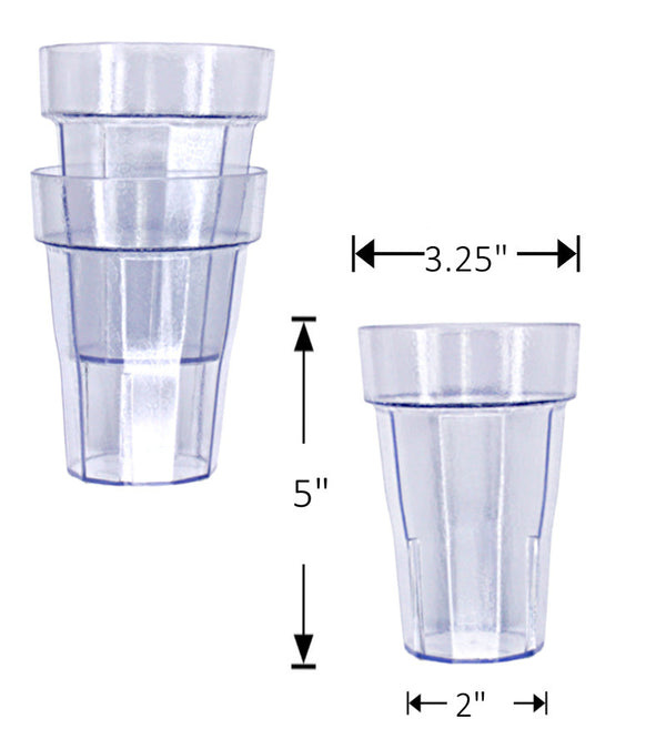 7222-C - 12oz Octagon Tumbler