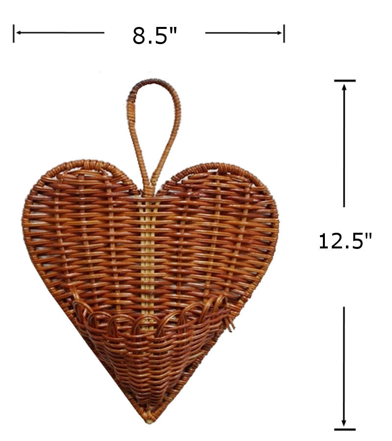 891687 - Heart Shape Hanging Basket