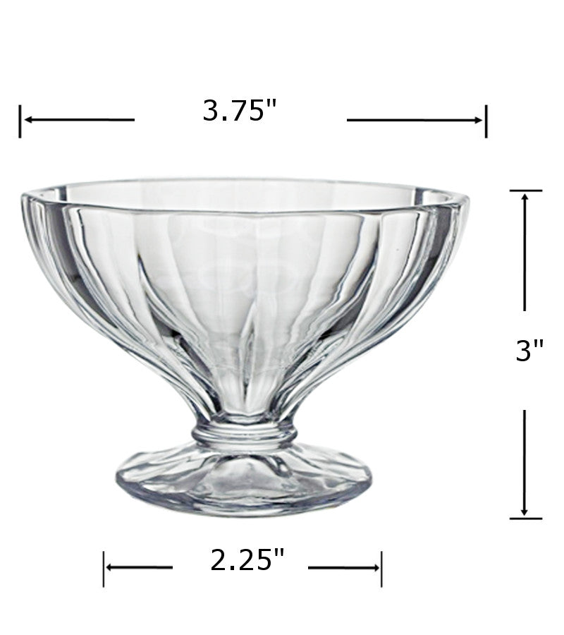 GB5468 - Glass Dessert Bowl 6oz