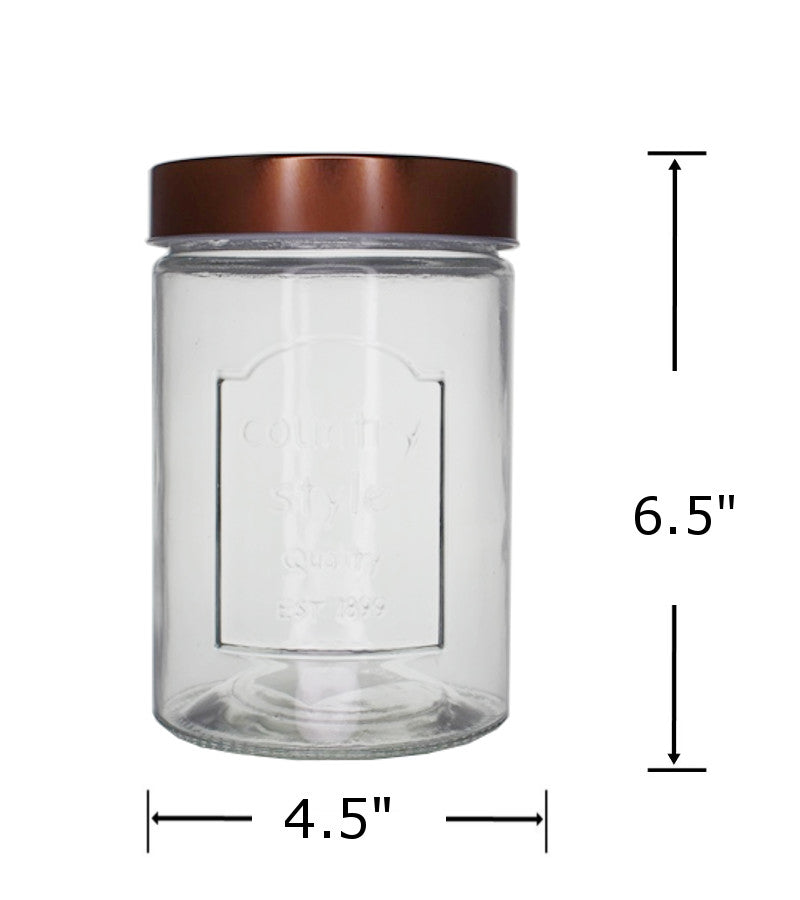 GJ5401 - Glass Jar-1100 ML -37.2 oz.